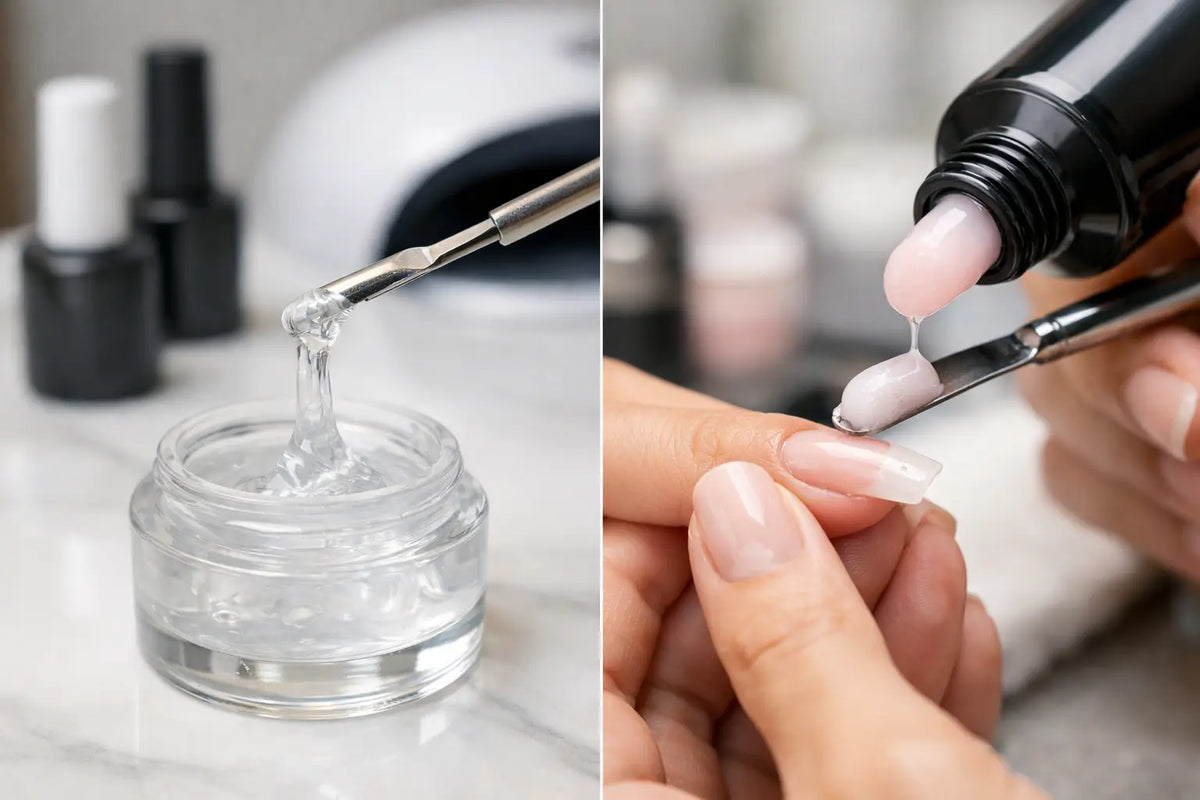 Hard Gel Versus Acrygel for Salon Extensions