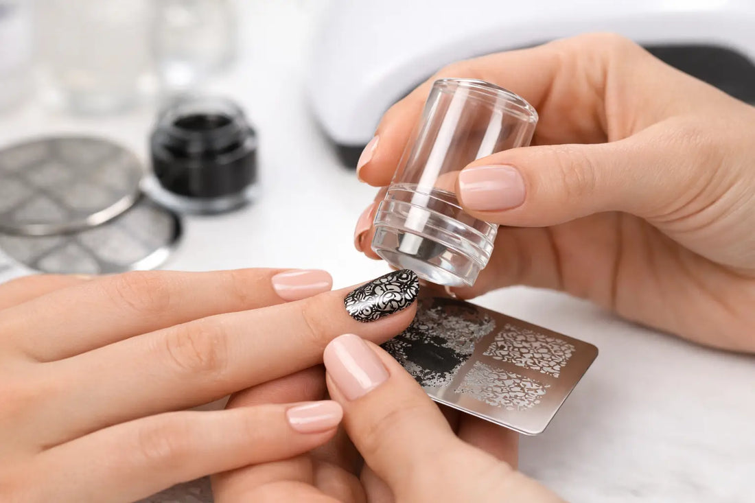 Nail Art Stamping for Faster Salon Detail