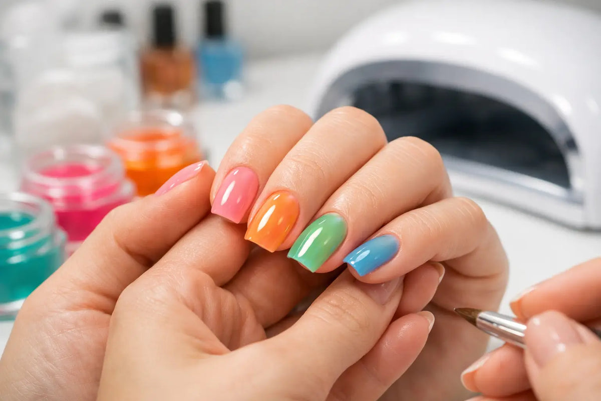 Jelly Gel Translucent Nails for Salon Clients