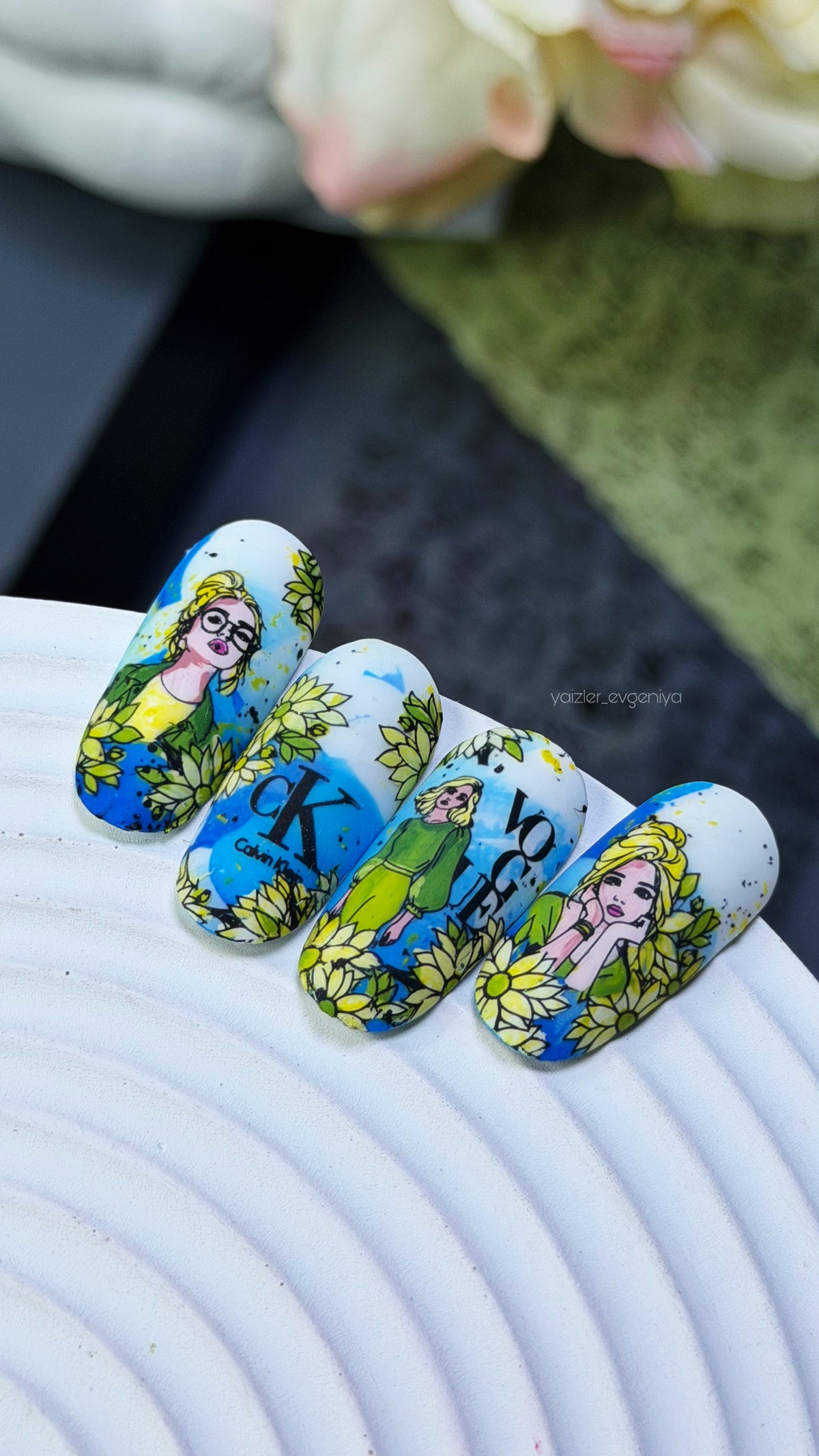 ENIGMANIC Stamping Plate #41 — Florals