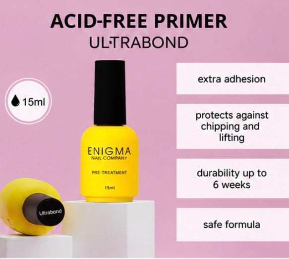 Nail primer alkali-free Enigma Ultrabond 15 ml.