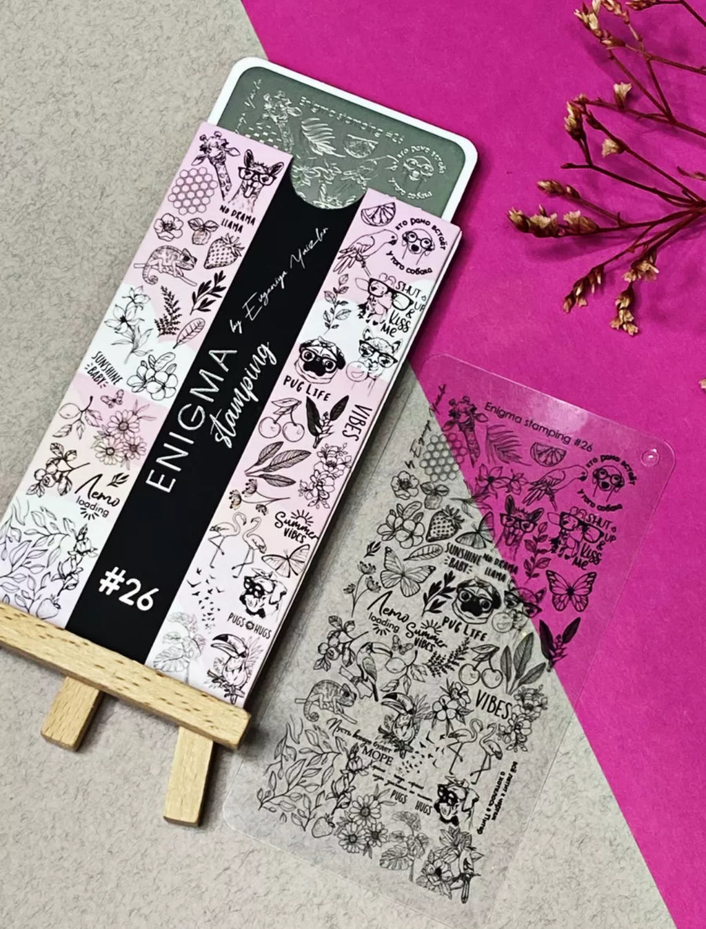 Enigmanic Stamping Plate №026