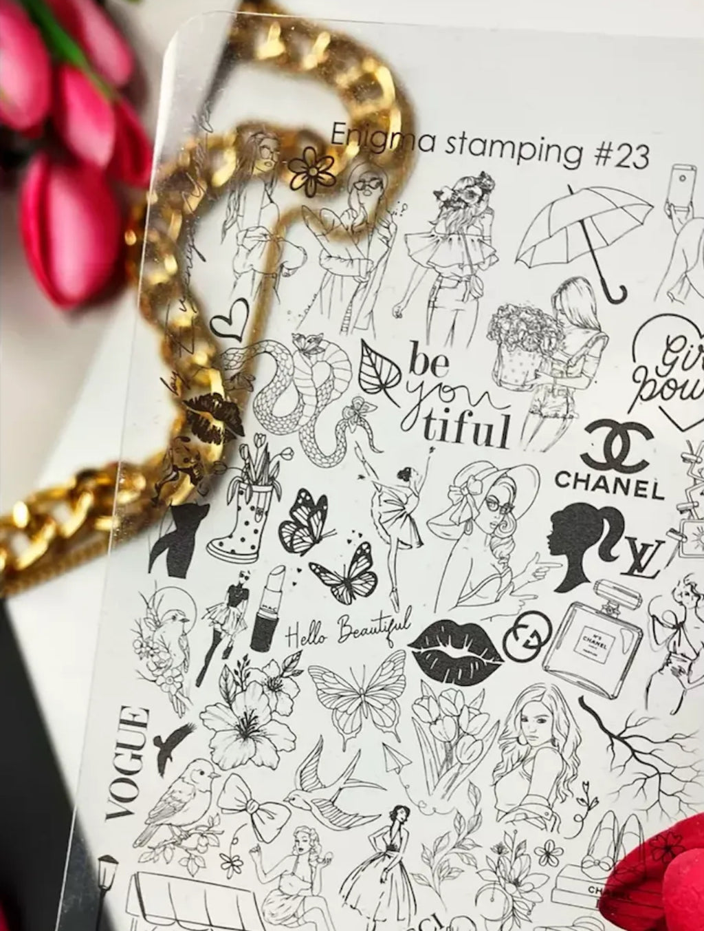 Enigmanic Stamping Plate №023