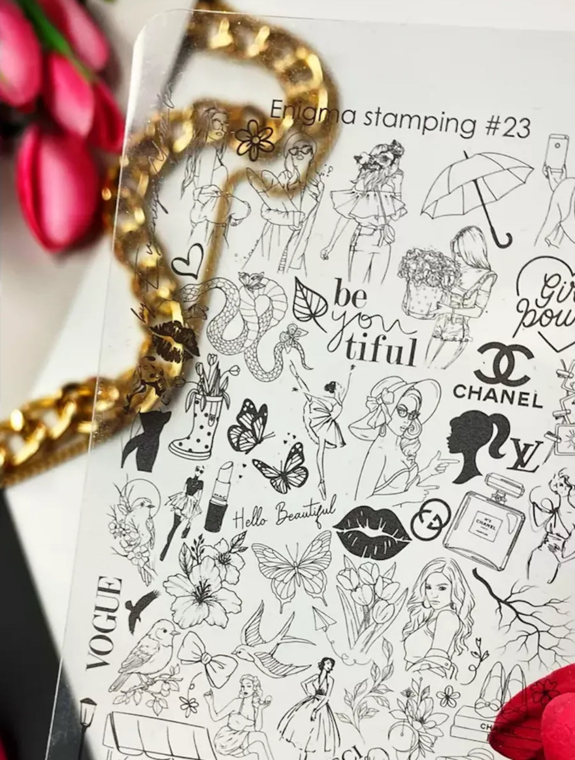 Enigmanic Stamping Plate №023