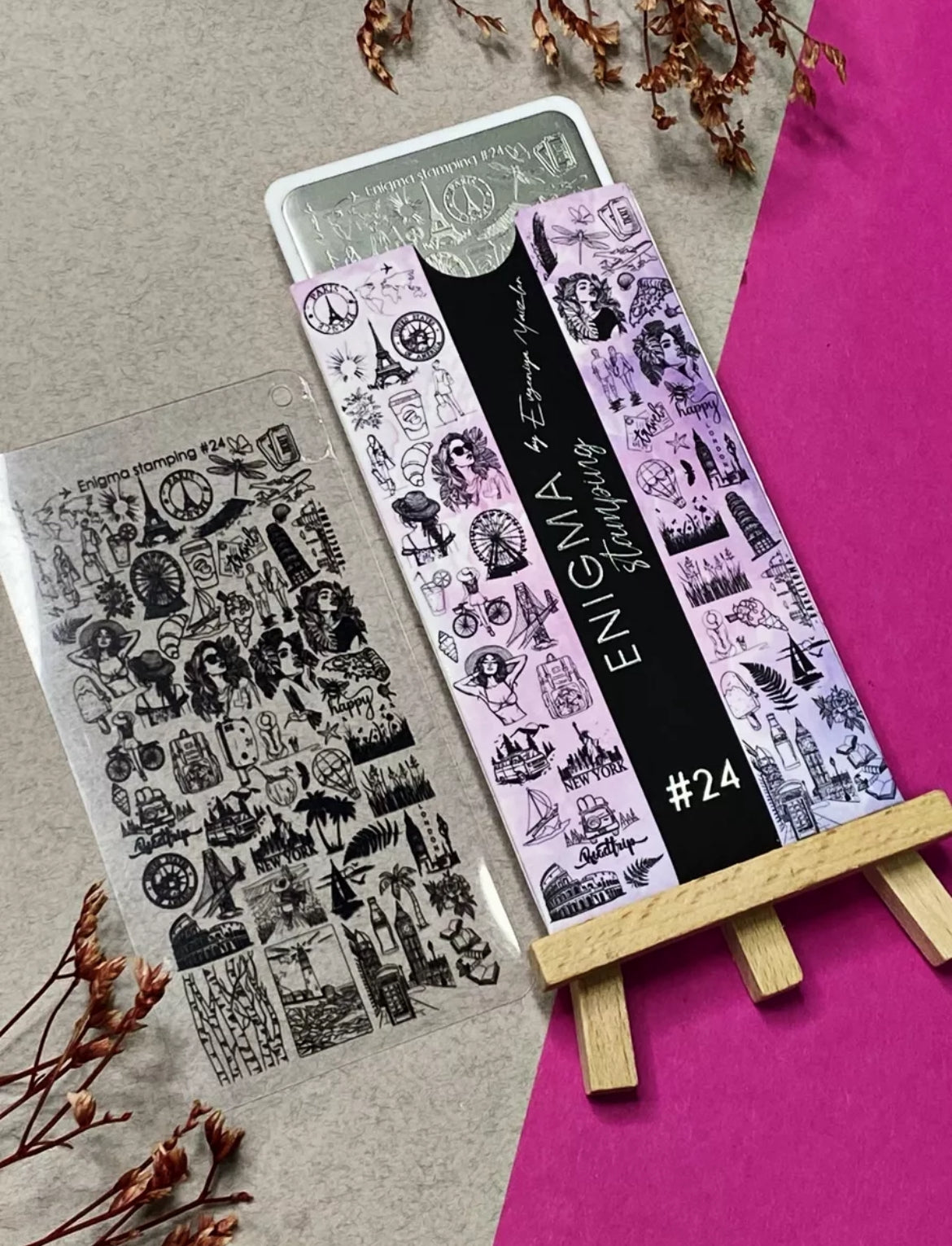 Enigmanic Stamping Plate №024