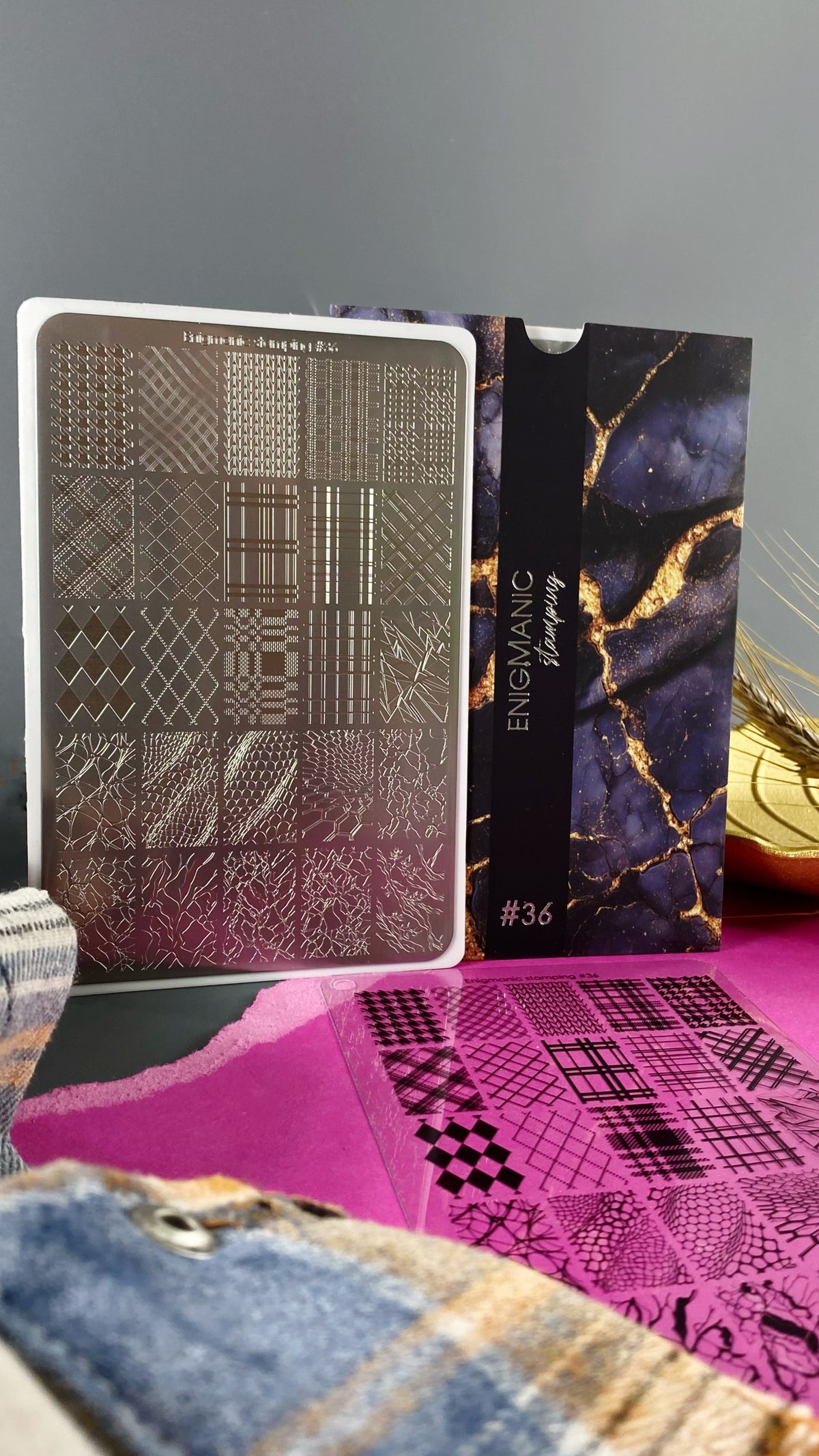 Enigmanic Stamping Plate №036— Large Plate