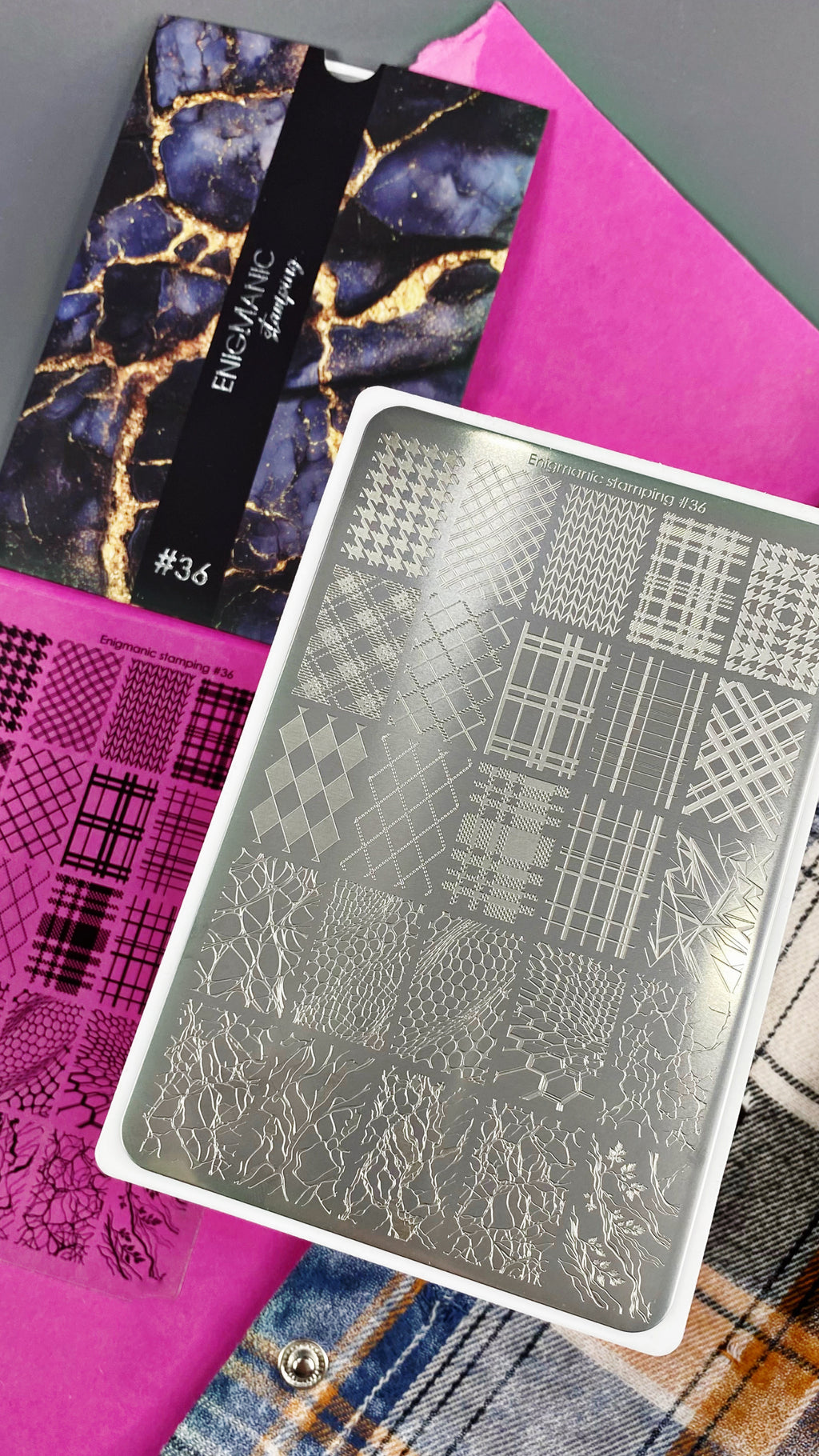 Enigmanic Stamping Plate №036— Large Plate