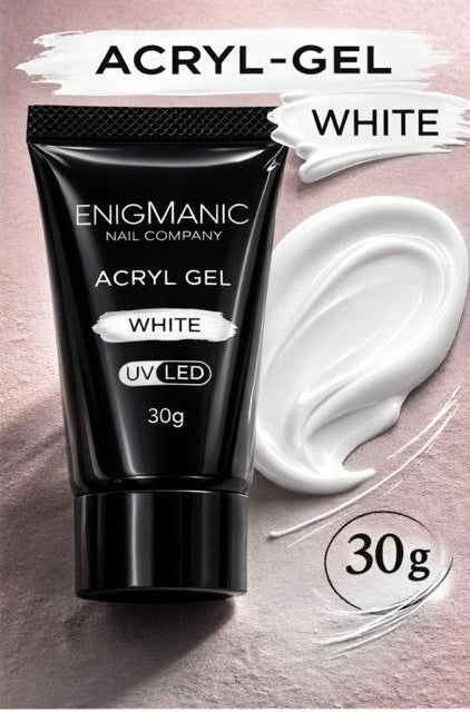 Acrygel for Nail Extensions – White