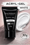 Acrygel for Nail Extensions – White