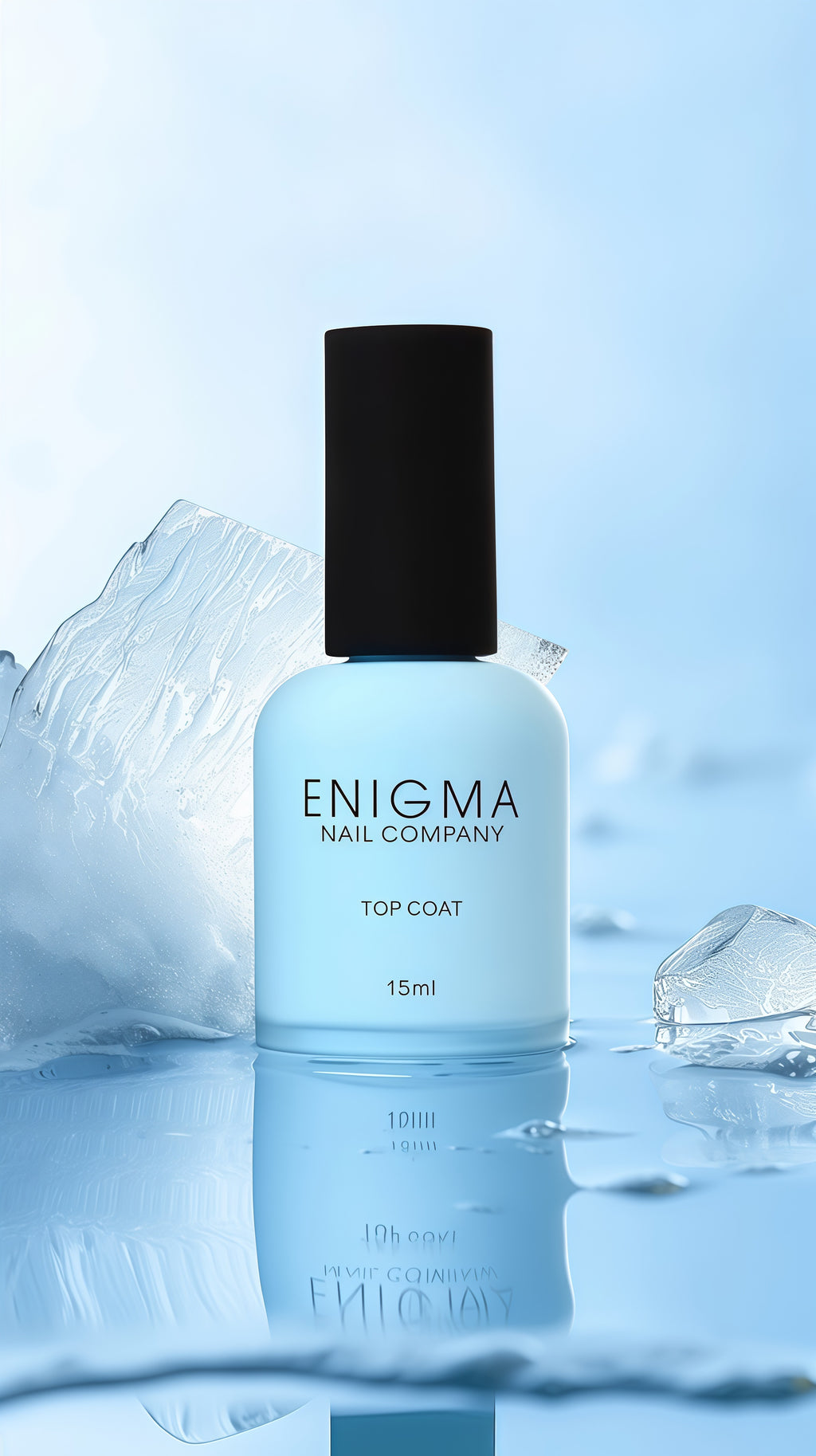 Top coat without sticky layer ENIGMANIC CRYSTAL
