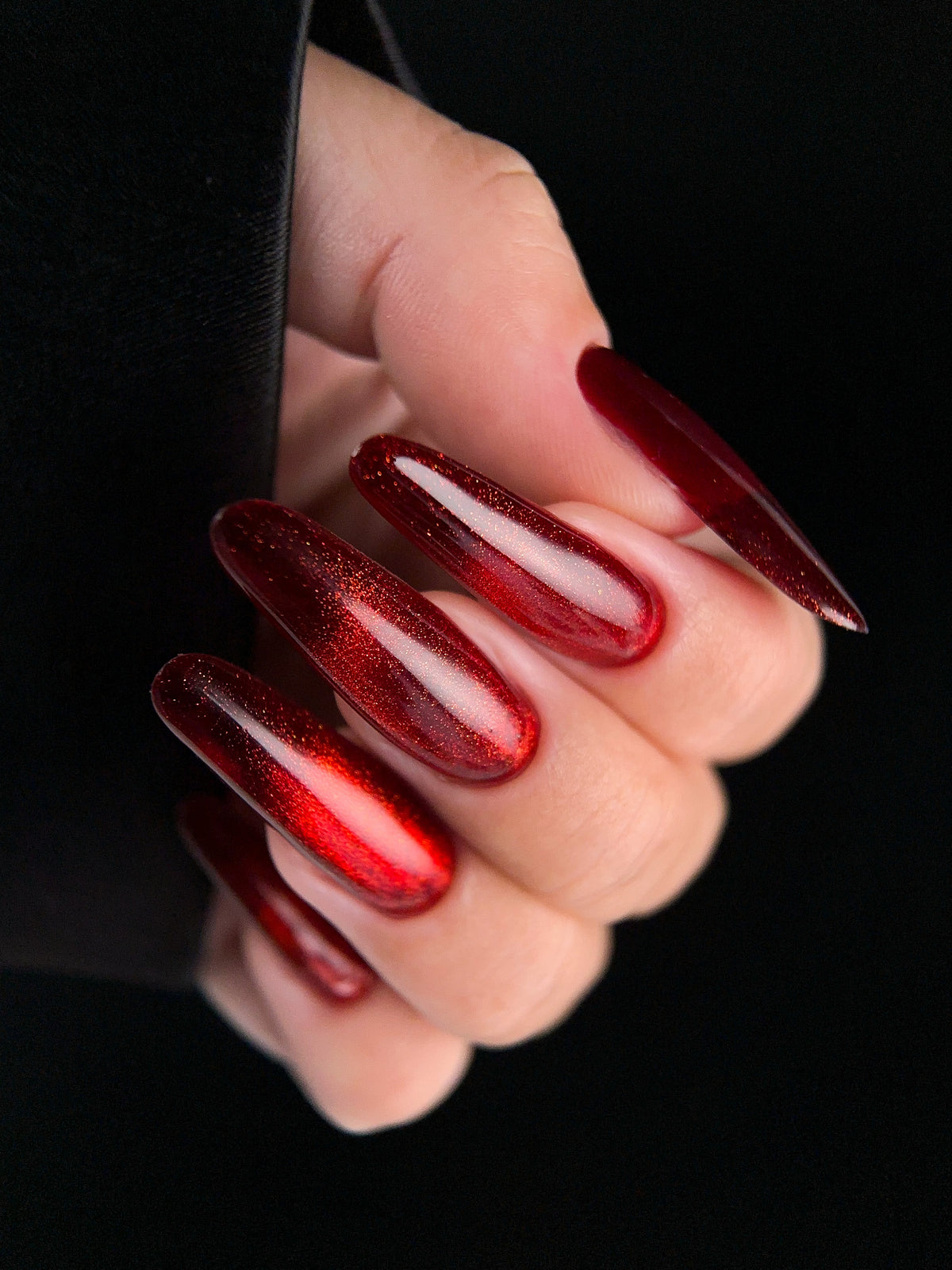 Red Cat Eye Gel Polish ENIGMANIC
