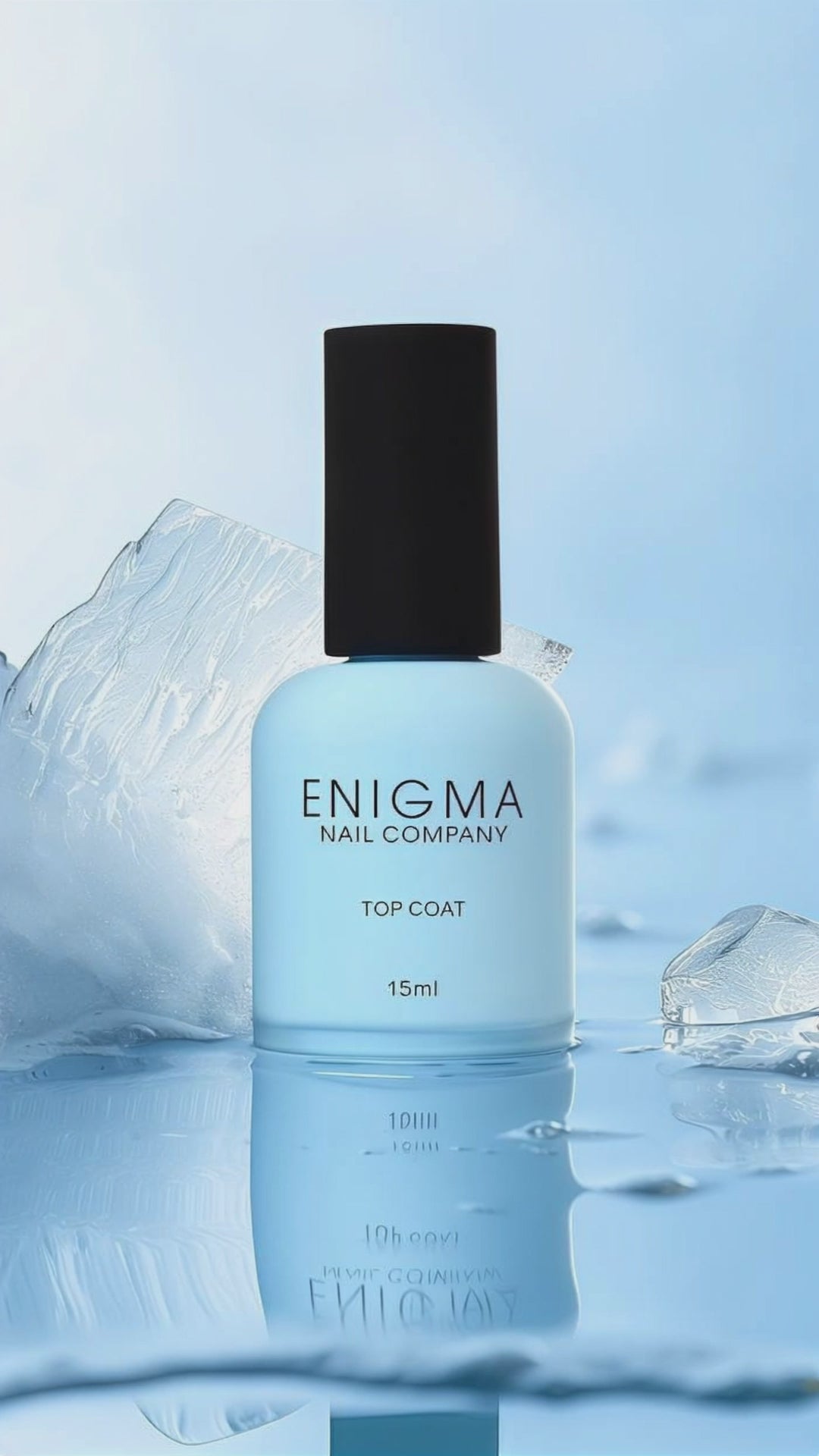 Top coat without sticky layer ENIGMANIC CRYSTAL