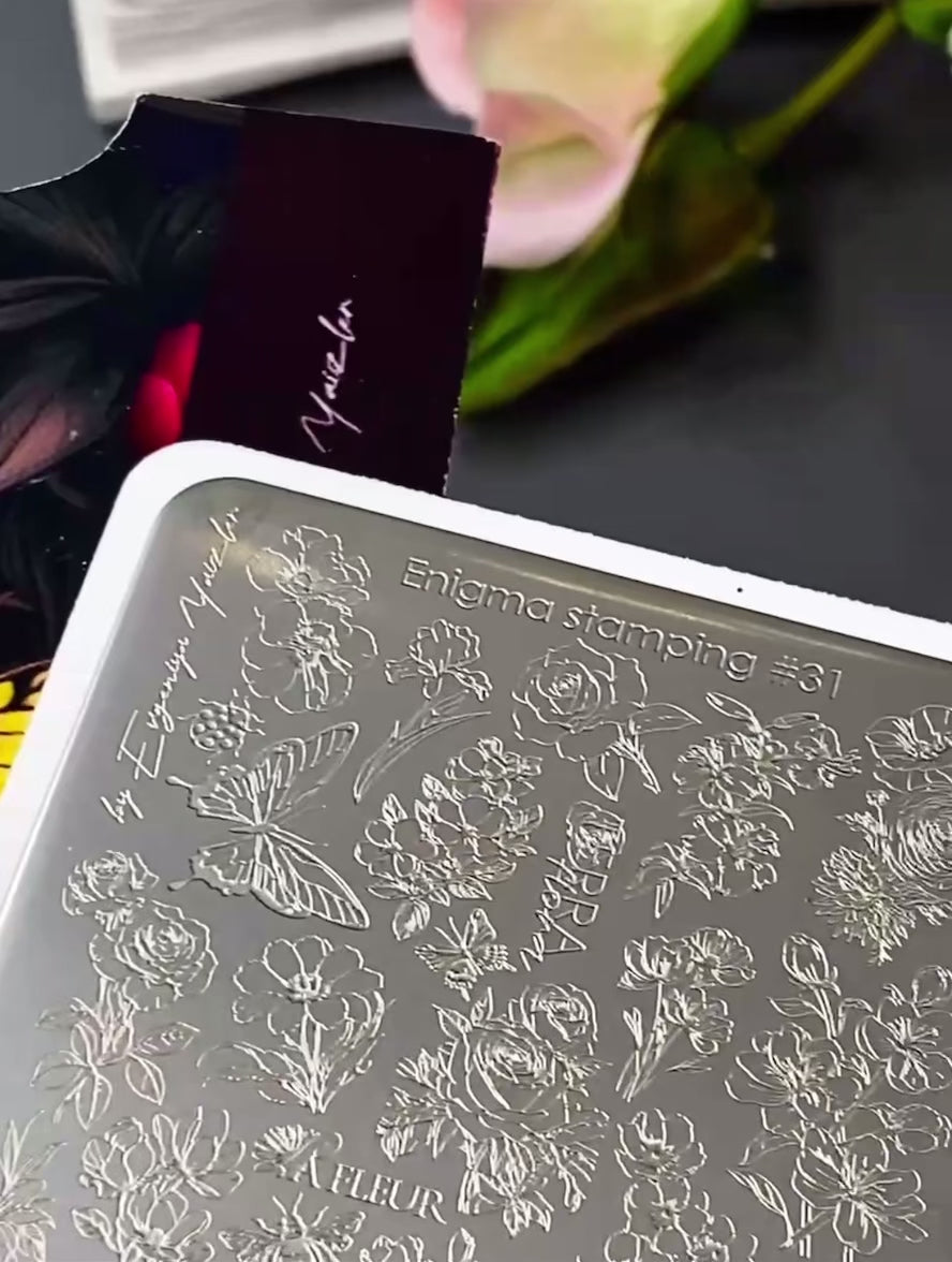 Enigmanic Stamping Plate №031