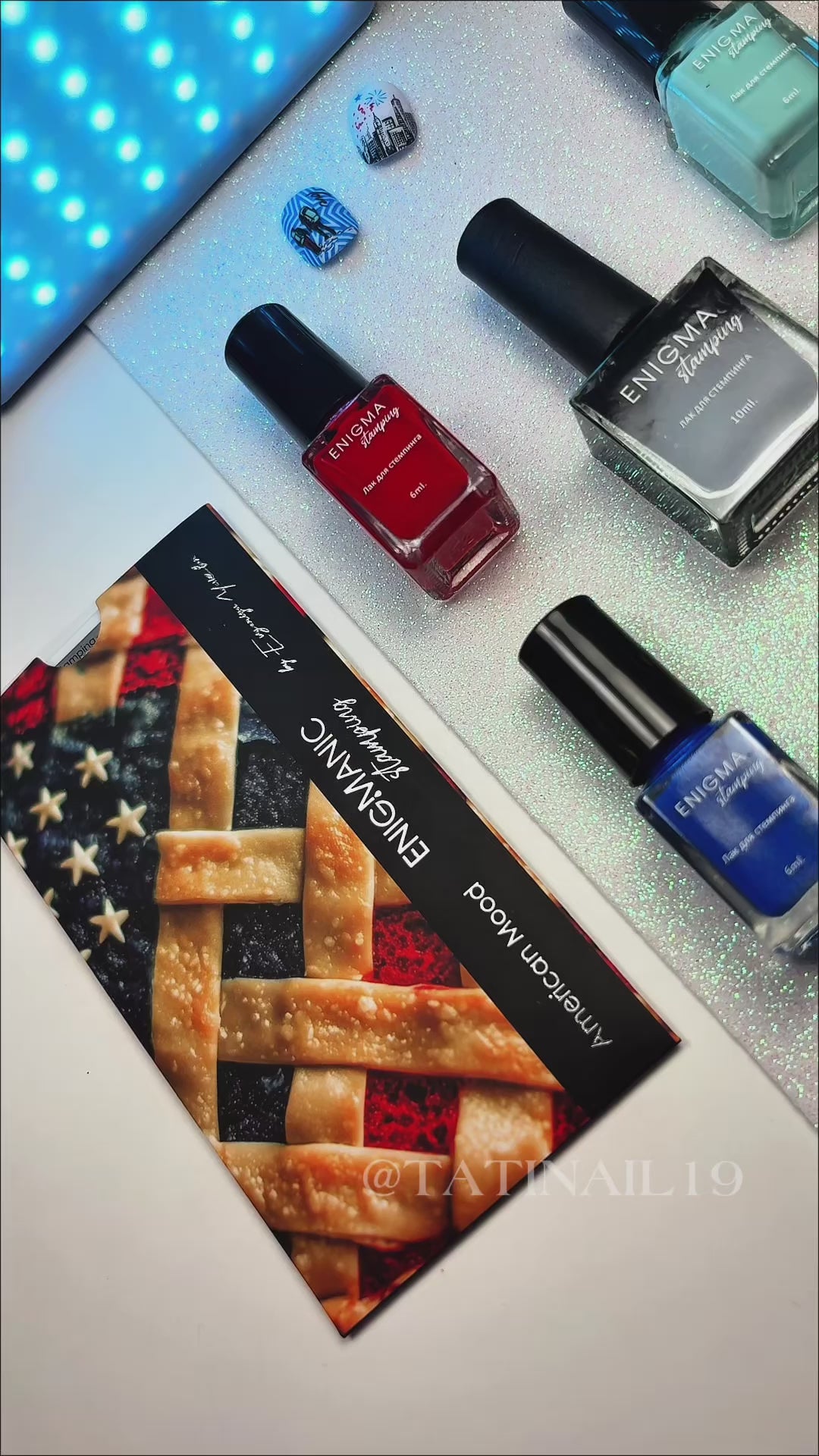 ENIGMANIC Stamping Plate “American Mood”